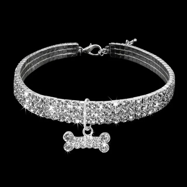 Perfect Princess Rhinestone Collar