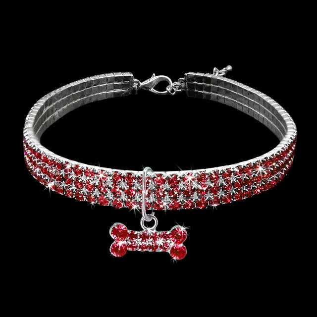 Perfect Princess Rhinestone Collar