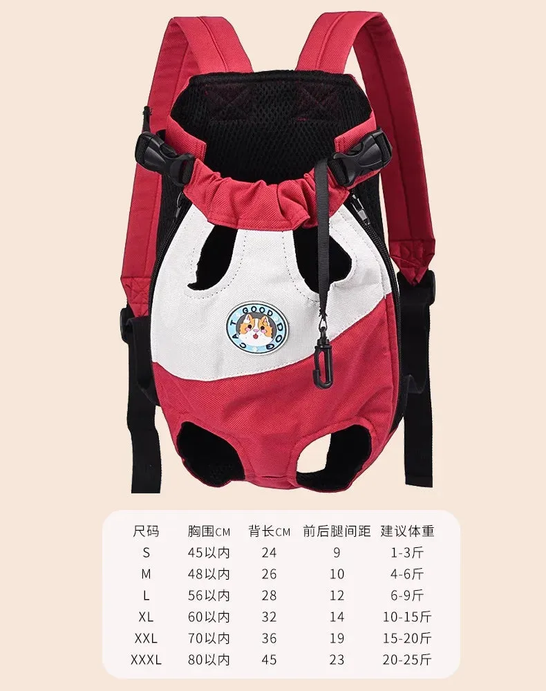 Pet Cat Dog Carrier Backpack Puppy Dog Carriers Bag Outdoor Travel Backpack Breathable Portable Pet Dog Carrier for dogs Cats