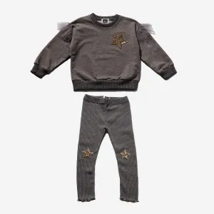 Petite Hailey Star Sweatshirt & Legging Set