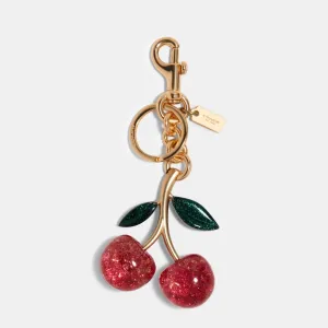 Pink Cherry Bag Charm