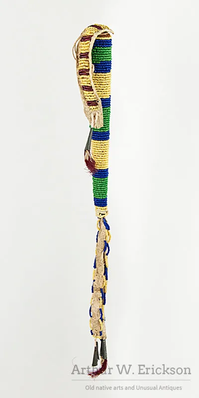 Plains Beaded Awl Case
