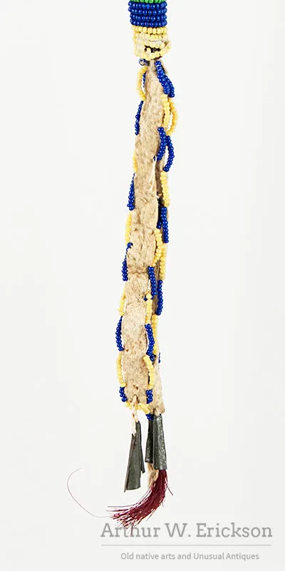 Plains Beaded Awl Case