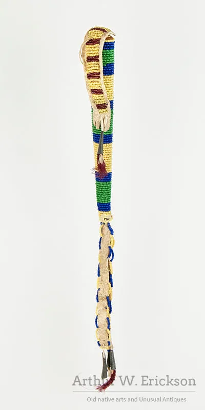 Plains Beaded Awl Case