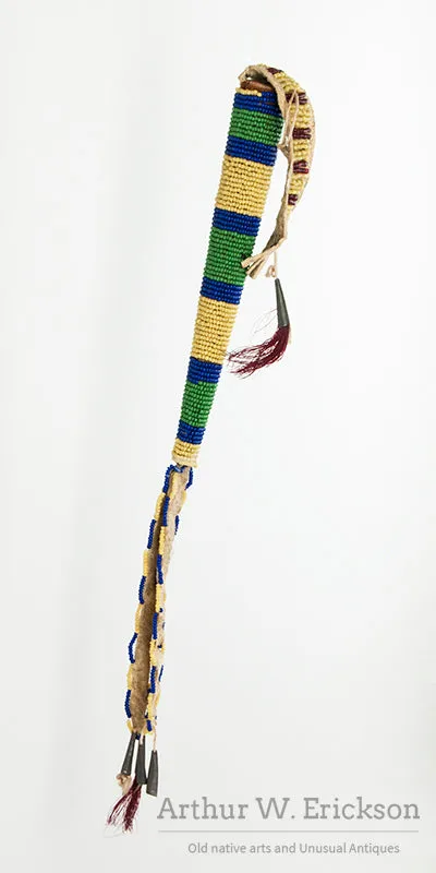 Plains Beaded Awl Case