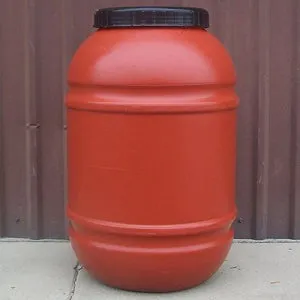 Plastic Barrels - 55 gallon - Terracotta Colour