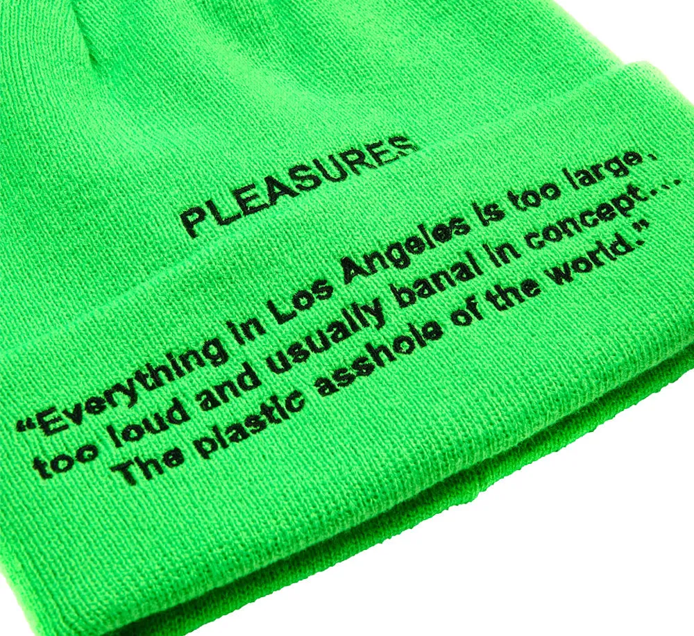 PLASTIC BEANIE
