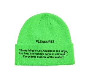 PLASTIC BEANIE