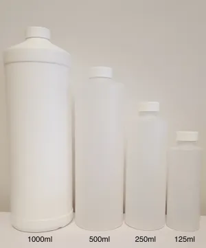 Plastic Bulk Bottles with Induction Caps