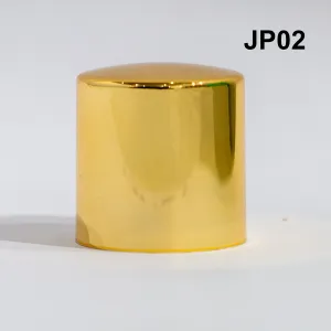 Plastic perfume bottle cap, gold color | Glossy Finish x 500pcs