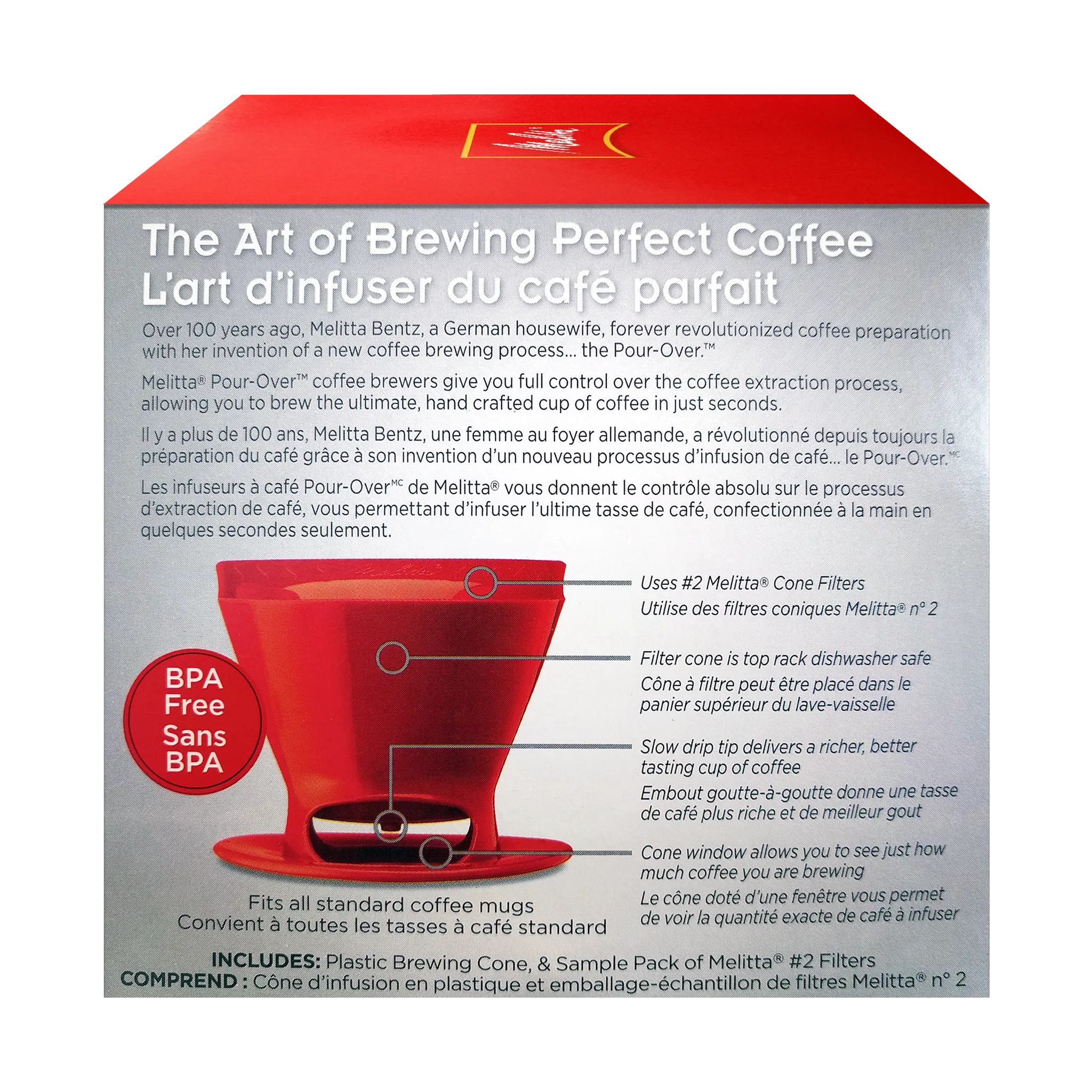 Plastic Pour-Over™ Coffeemaker, 1-Cup