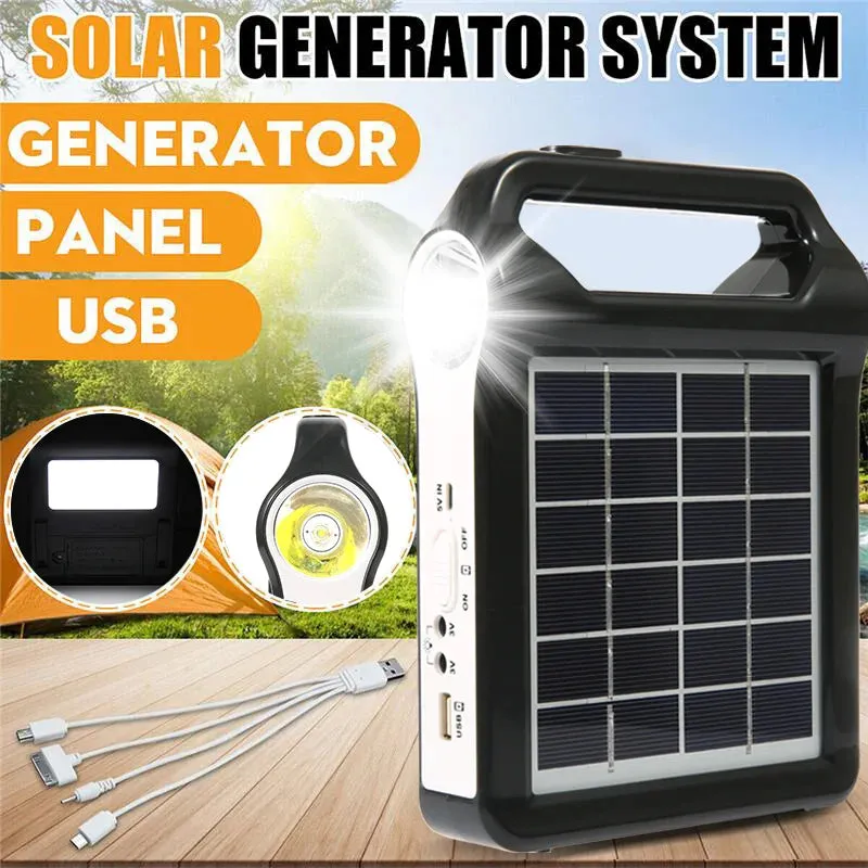 Portable 6v Solar Power Generator