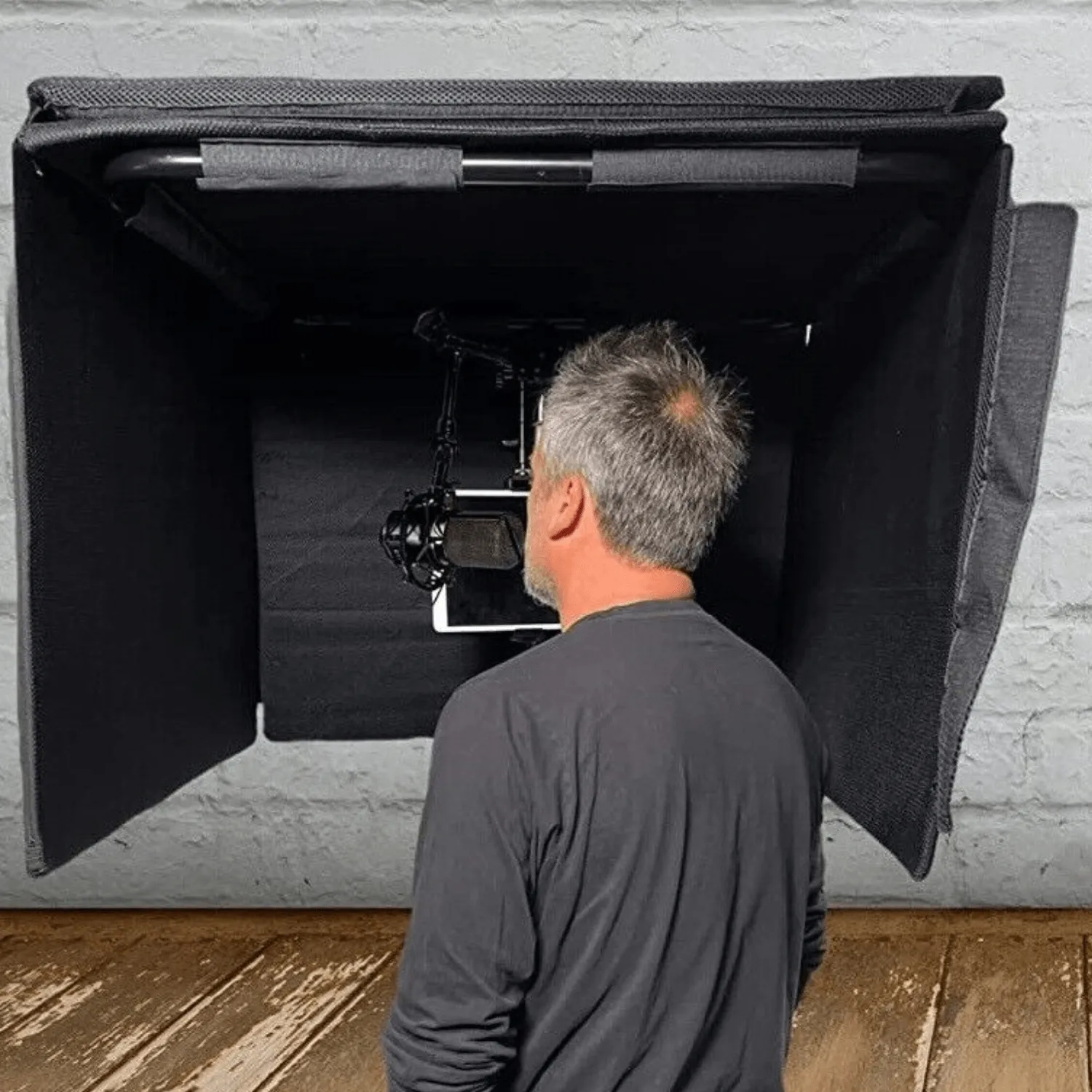 Portable Desktop Vocal Recording Sound Isolation Studio Booth