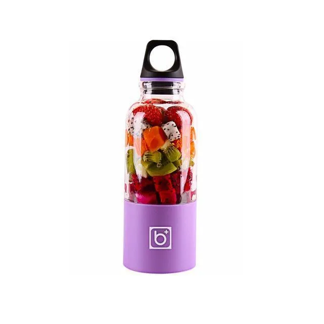 Portable Electric Juicer USB Rechargeable Blender Mixer Bottle