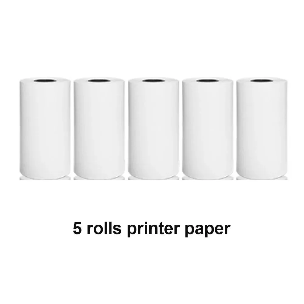 Portable Mini Bluetooth Printer Mobile Phone Photo Note Print Student Pocket Error Label Printer Great Gift