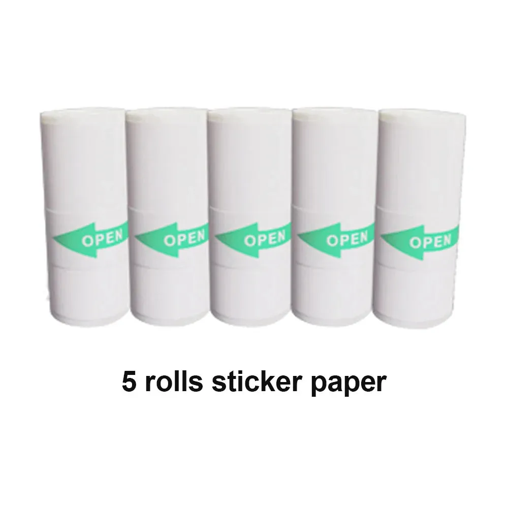 Portable Mini Bluetooth Printer Mobile Phone Photo Note Print Student Pocket Error Label Printer Great Gift