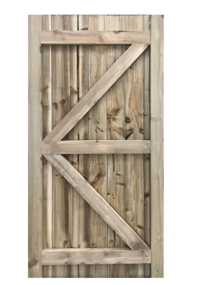Portreath Framed Featheredge Gate (1.5m High)