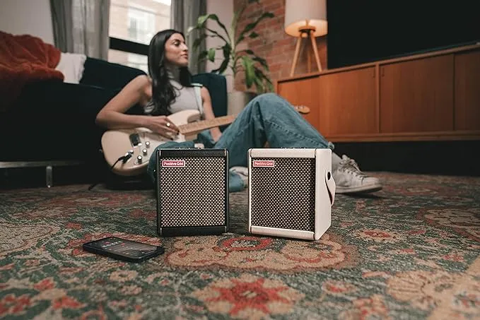 Positive Grid Spark MINI 10W Portable Smart Guitar Amp & Bluetooth Speaker with App for Playing Guitar at Home or Travel (Black)