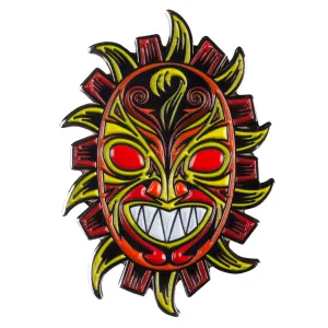 Powell Peralta Lapel Pin Guerrero Mask Glow in the Dark Teeth