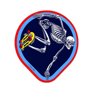 Powell Peralta OG Skateboarding Skeleton Sticker