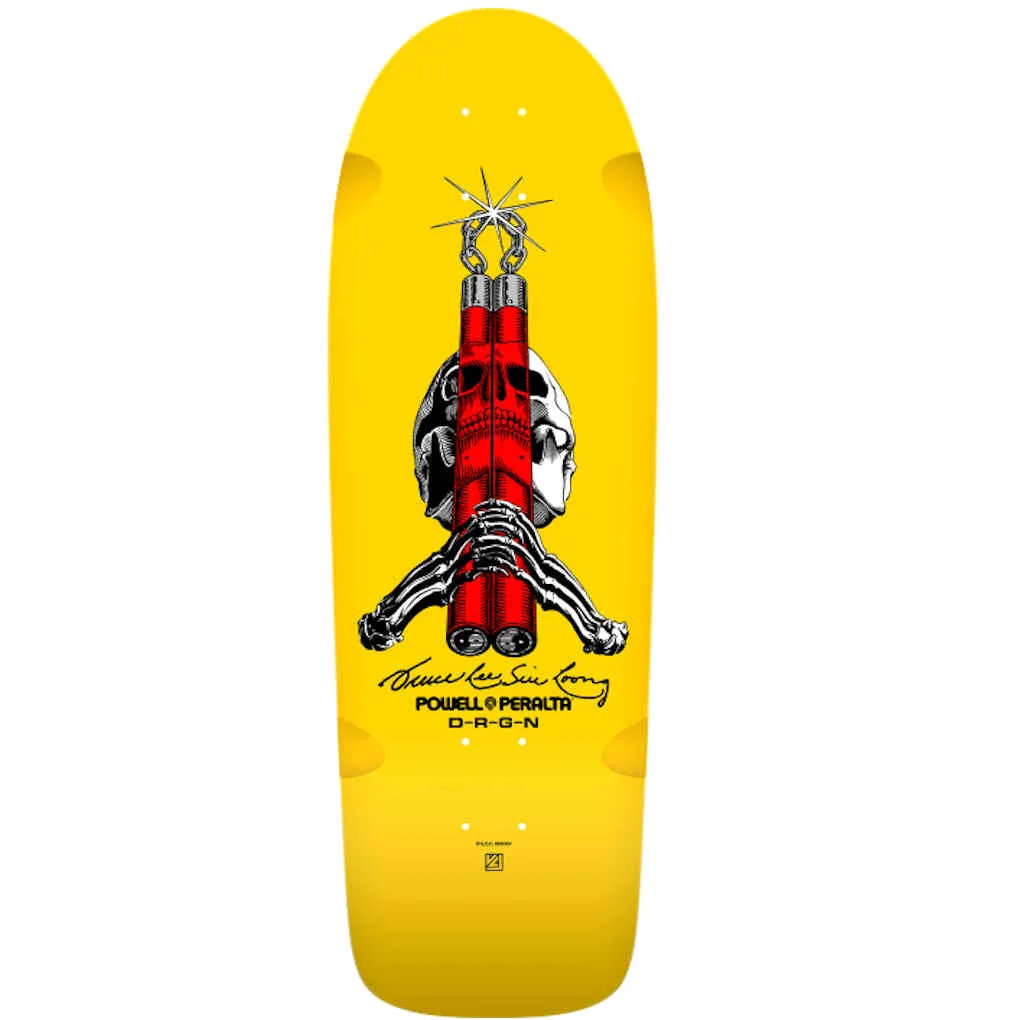 Powell Peralta Skull & Nunchucks Bruce Lee 10"