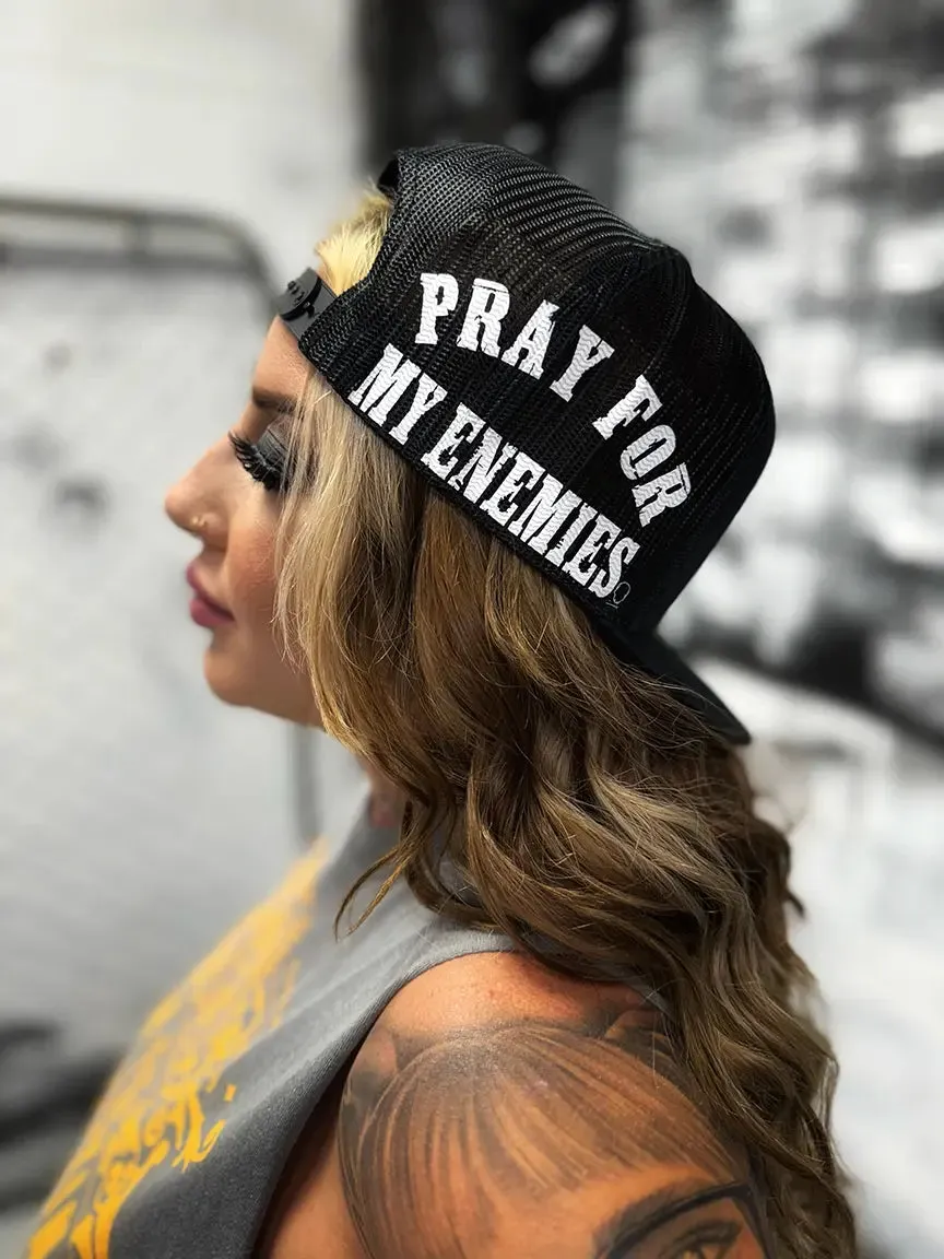 PRAY SIDE STYLE BLACK HAT