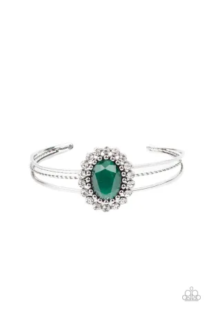 Prismatic Flower Patch - Green Bracelet