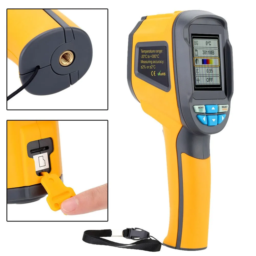 Professional Handheld Thermal IR Imaging Camera.