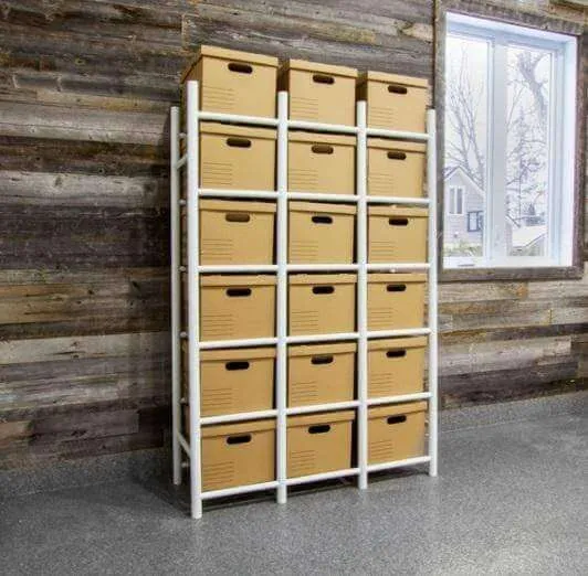 Proslat Bin Warehouse Rack – 18 Filebox 65005