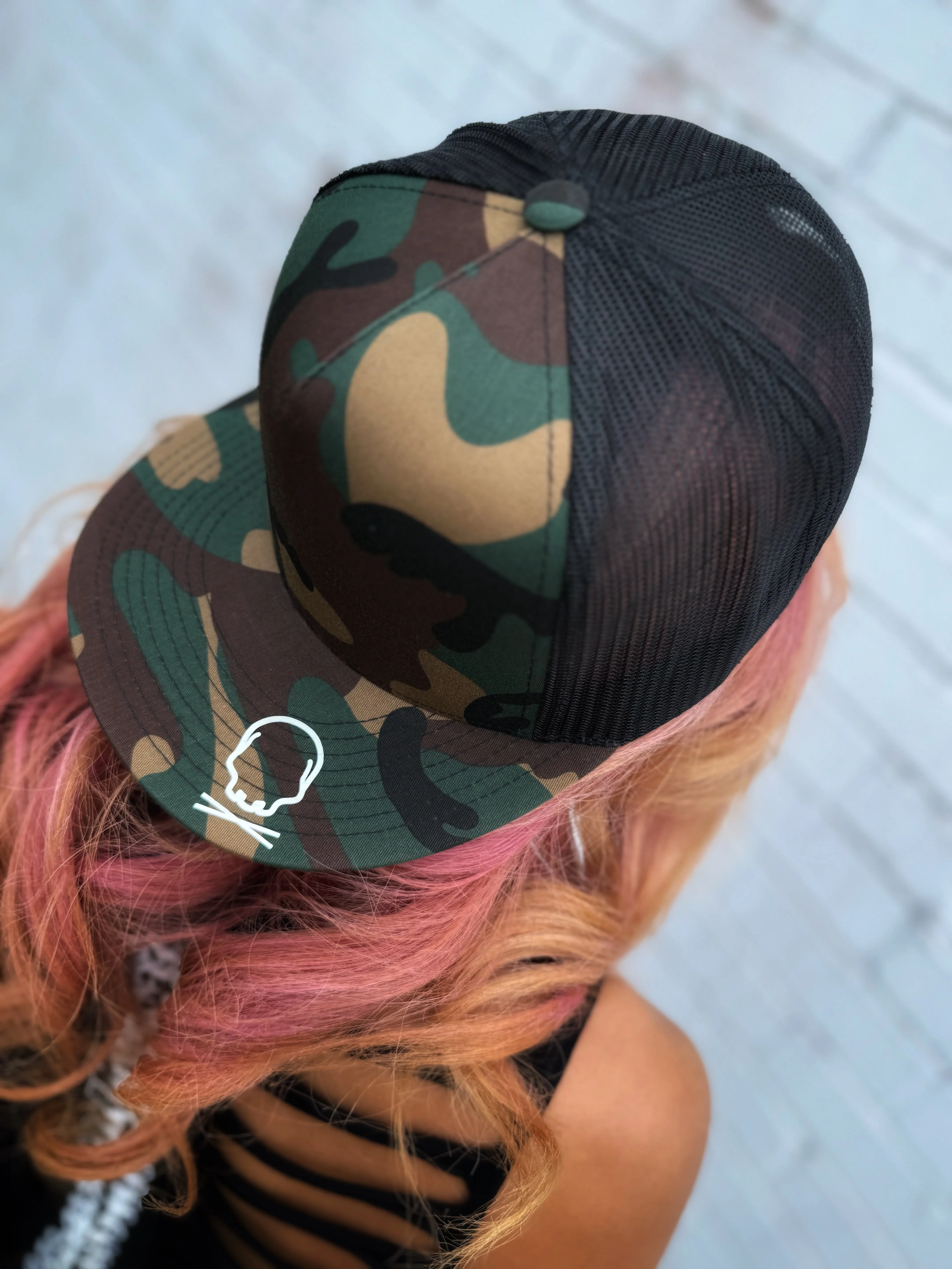 PROVE SIDE STYLE GREEN CAMO HAT