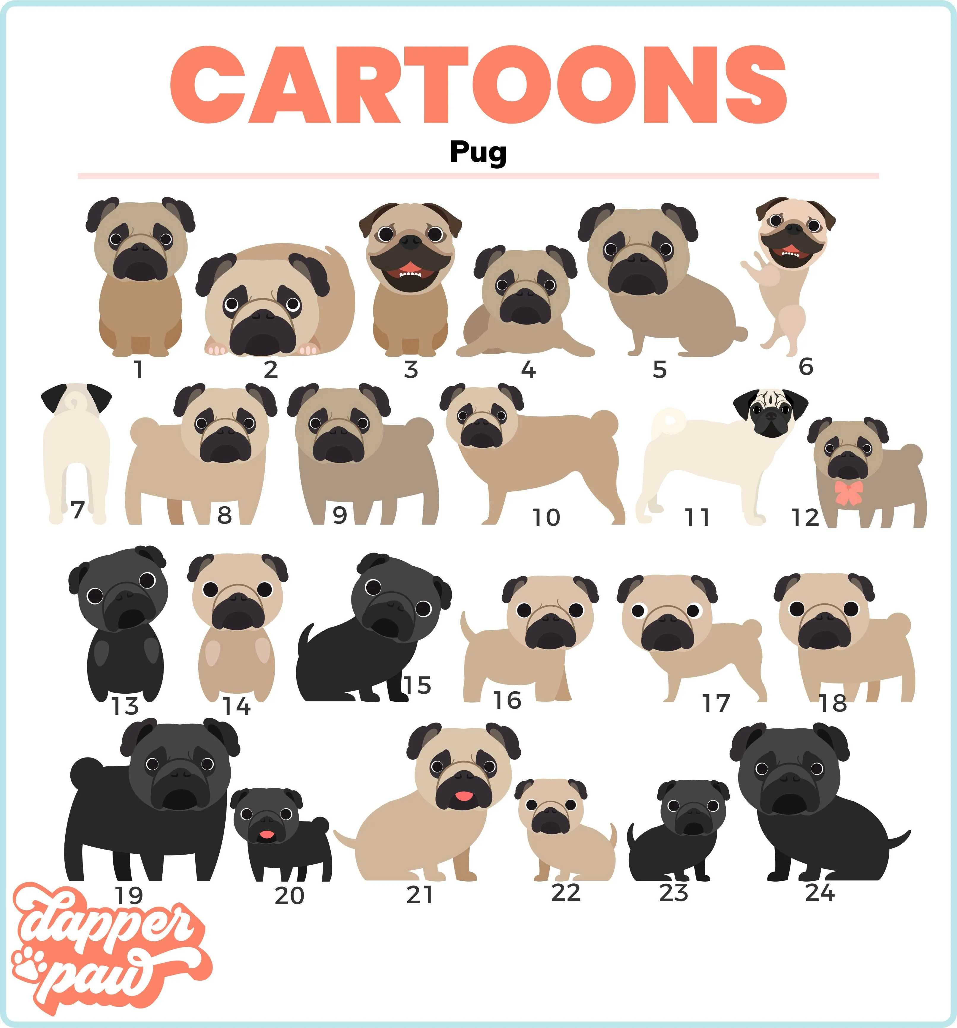 Pup and Me Cartoon Ornament