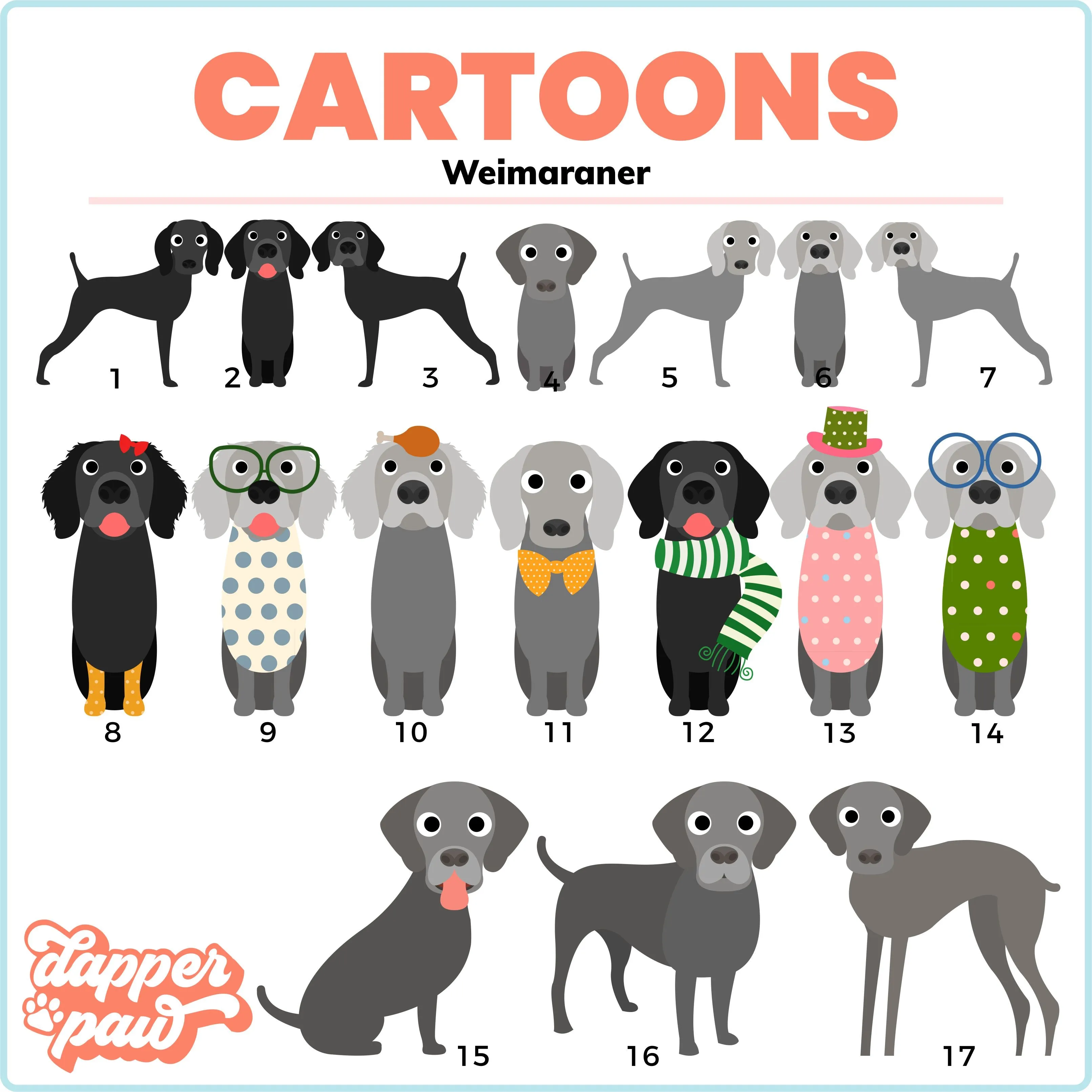 Pup and Me Cartoon Ornament