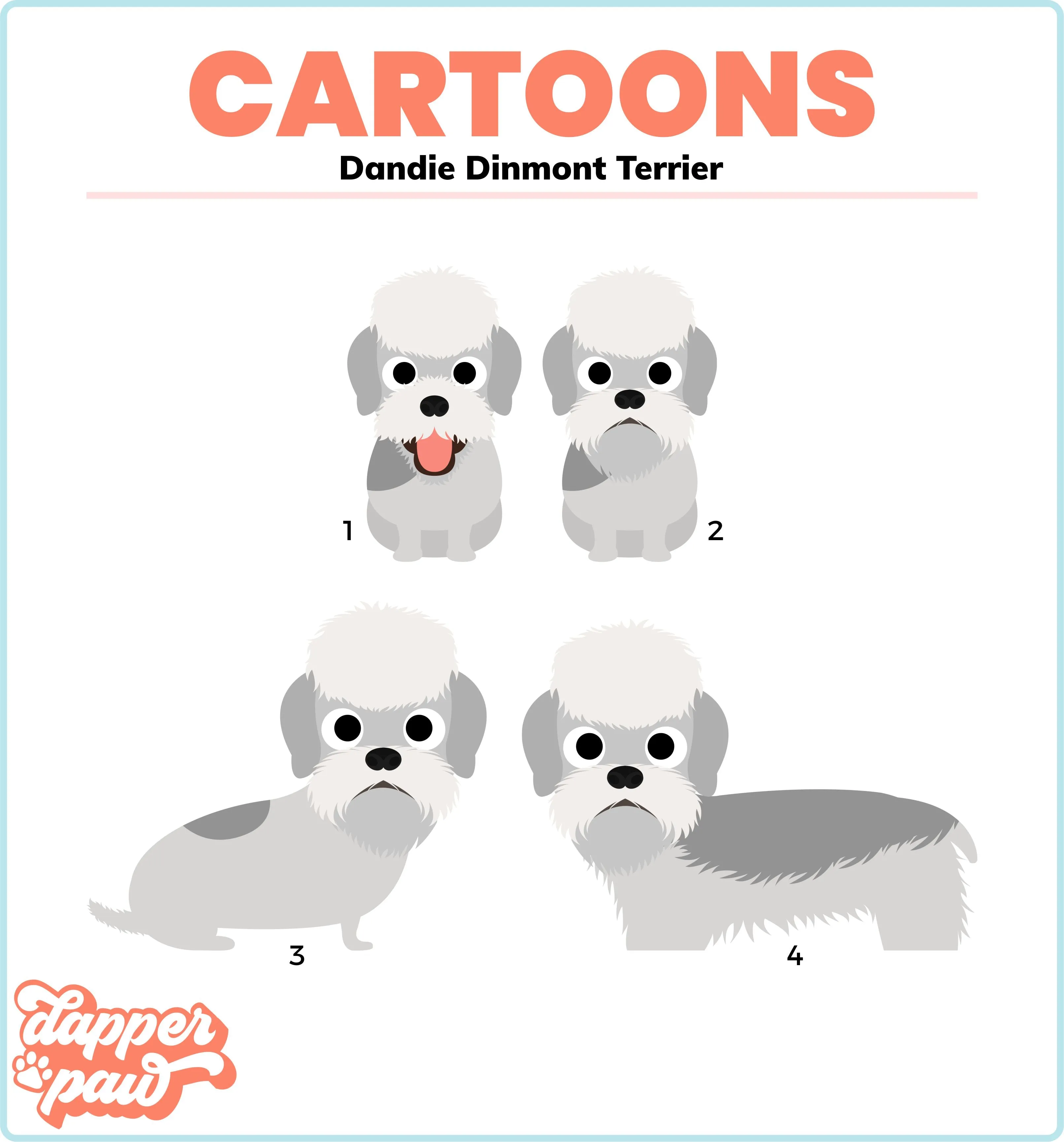 Pup and Me Cartoon Ornament