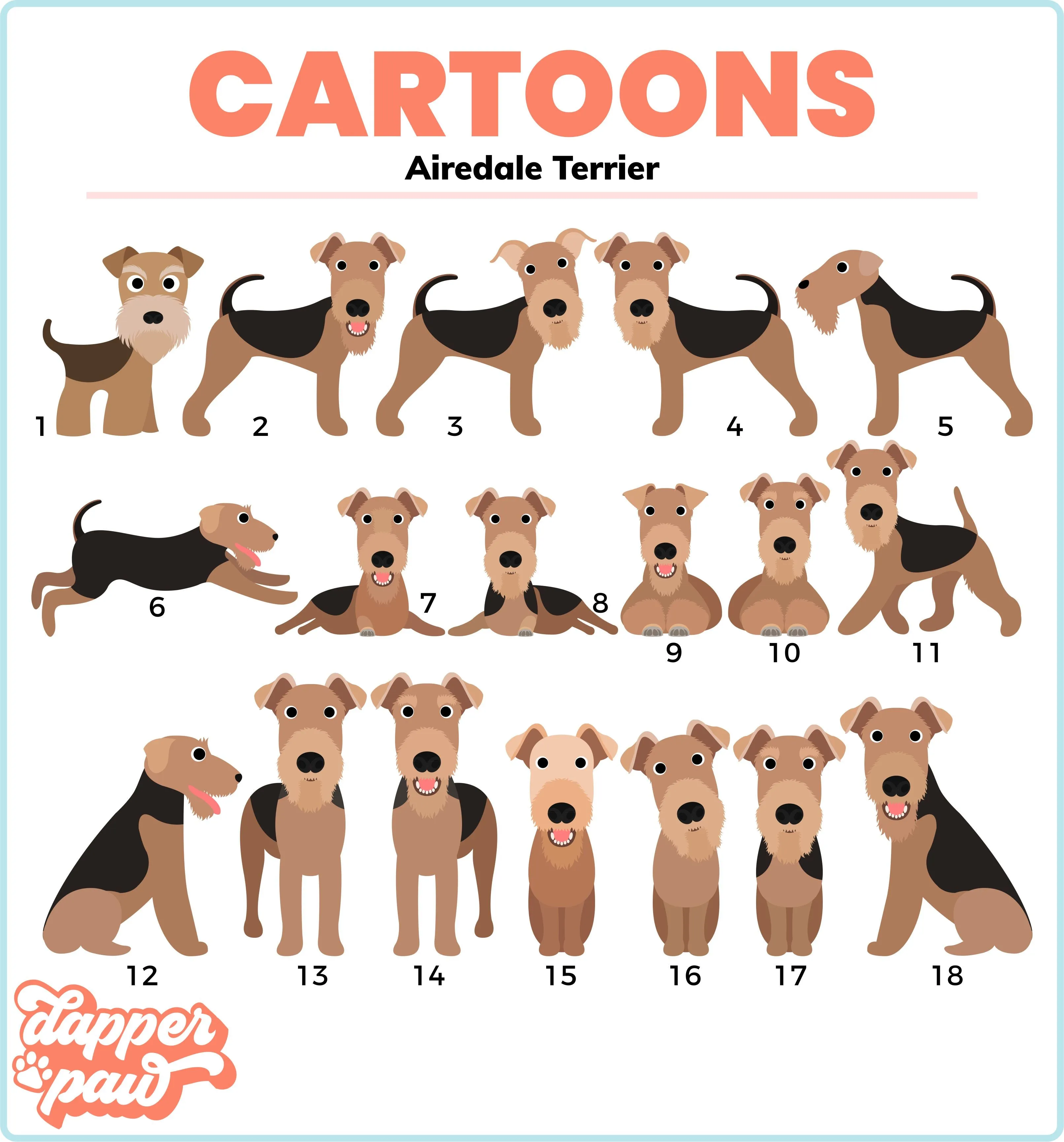 Pup and Me Cartoon Ornament