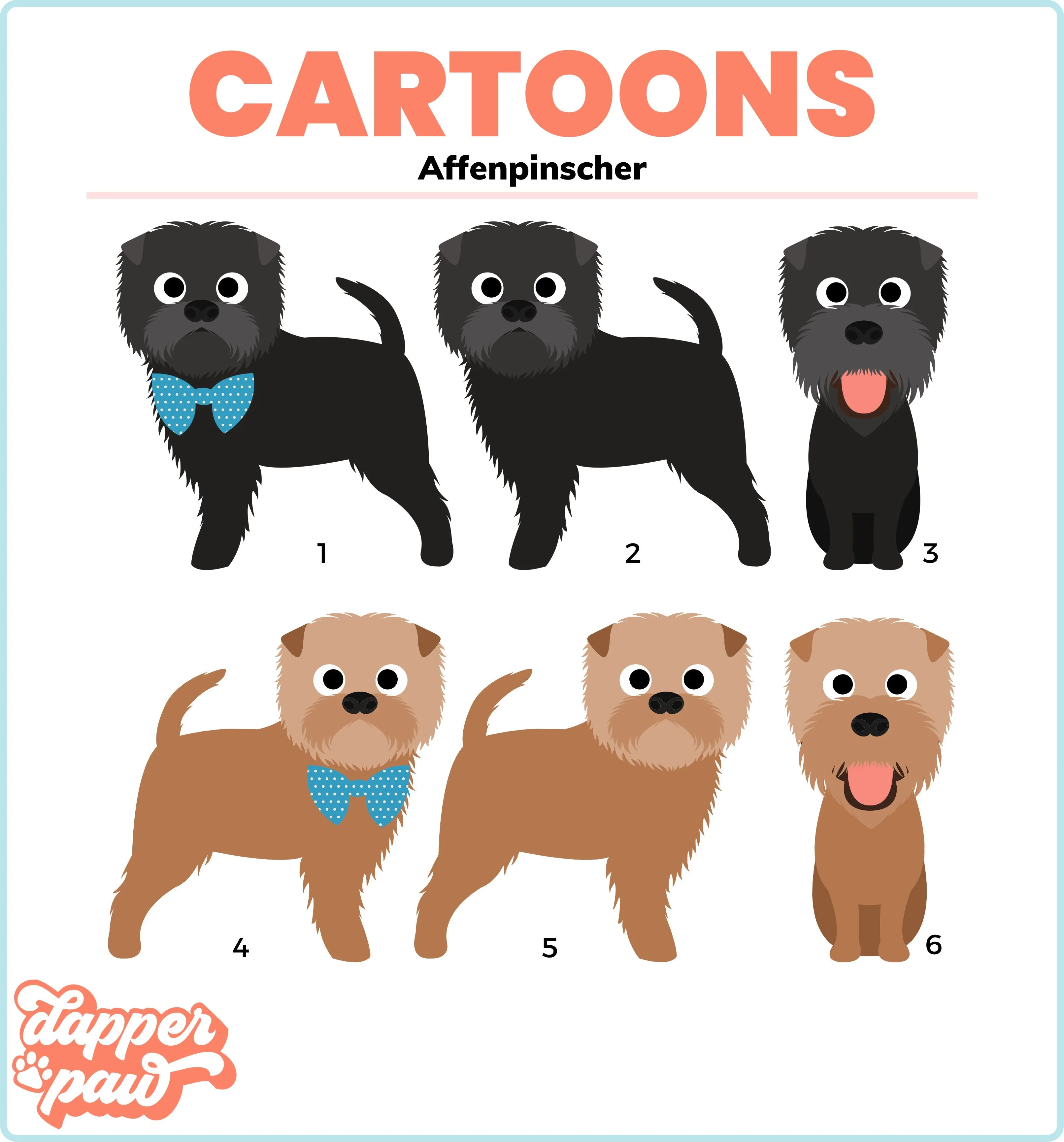 Pup and Me Cartoon Ornament