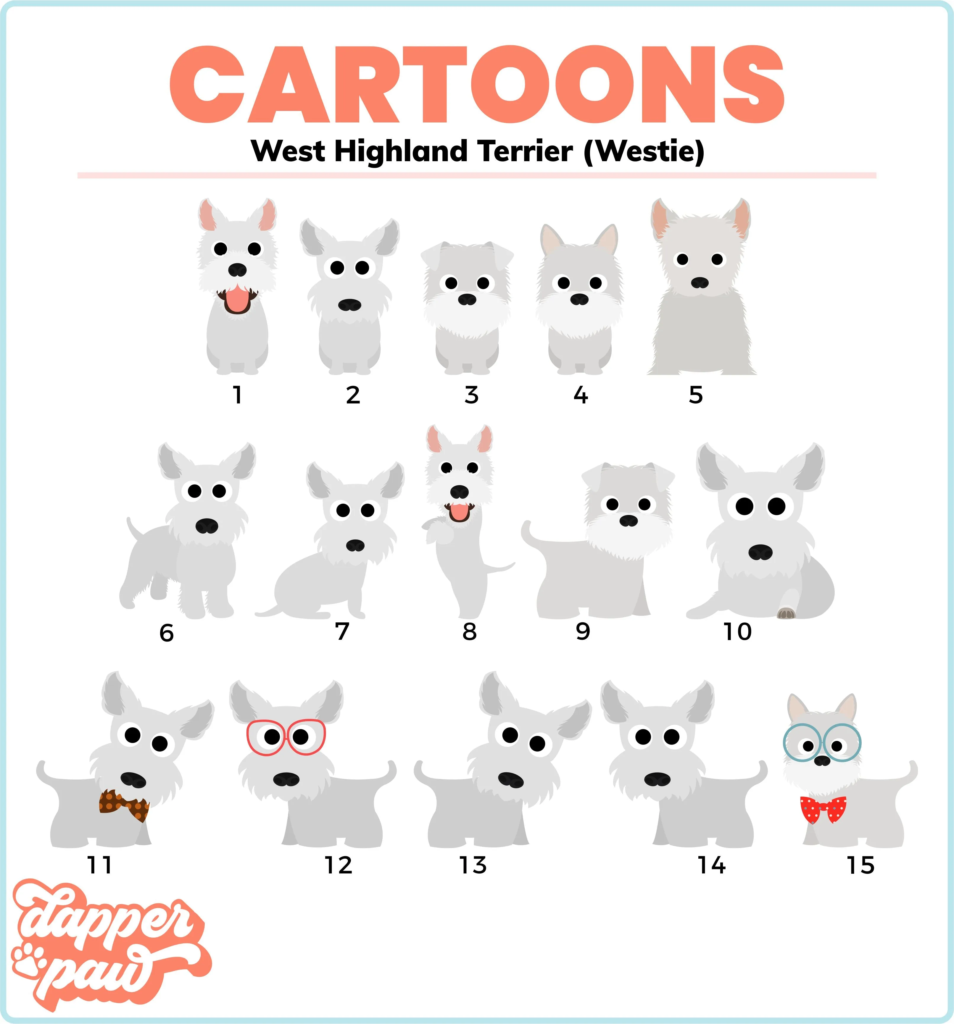 Pup and Me Cartoon Ornament