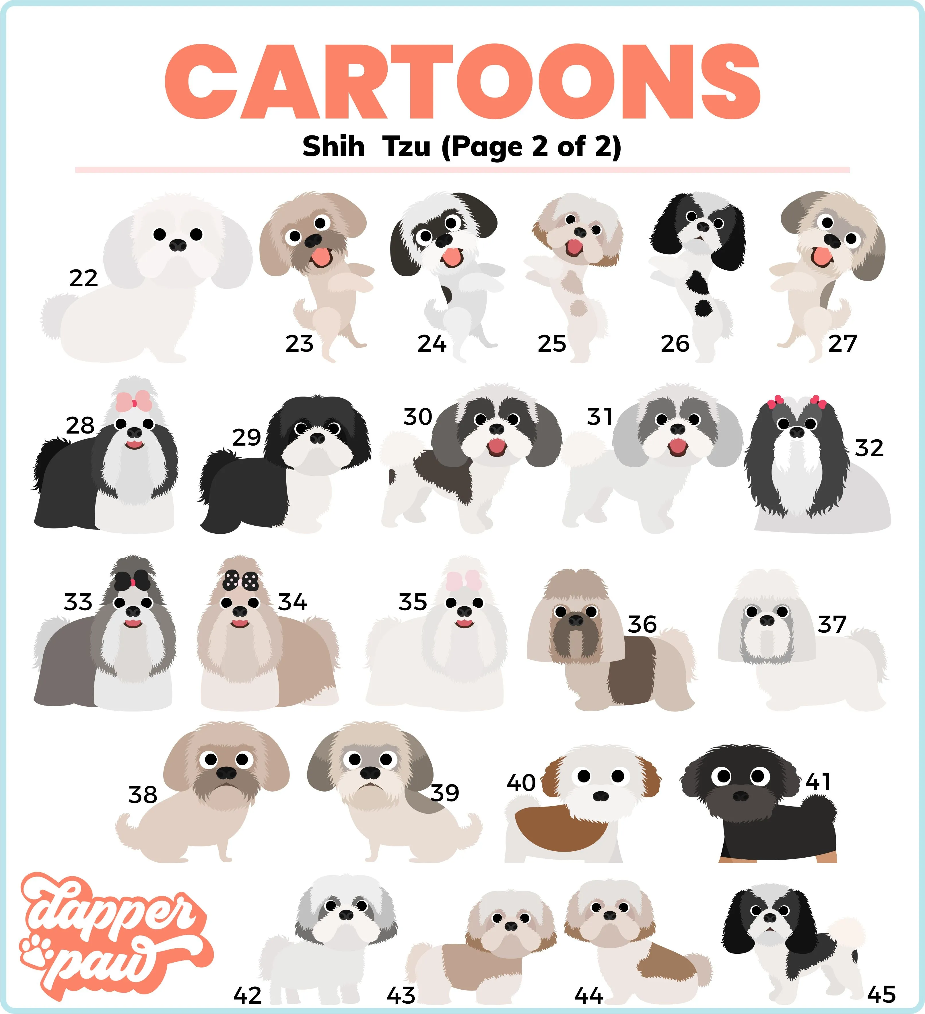 Pup and Me Cartoon Ornament