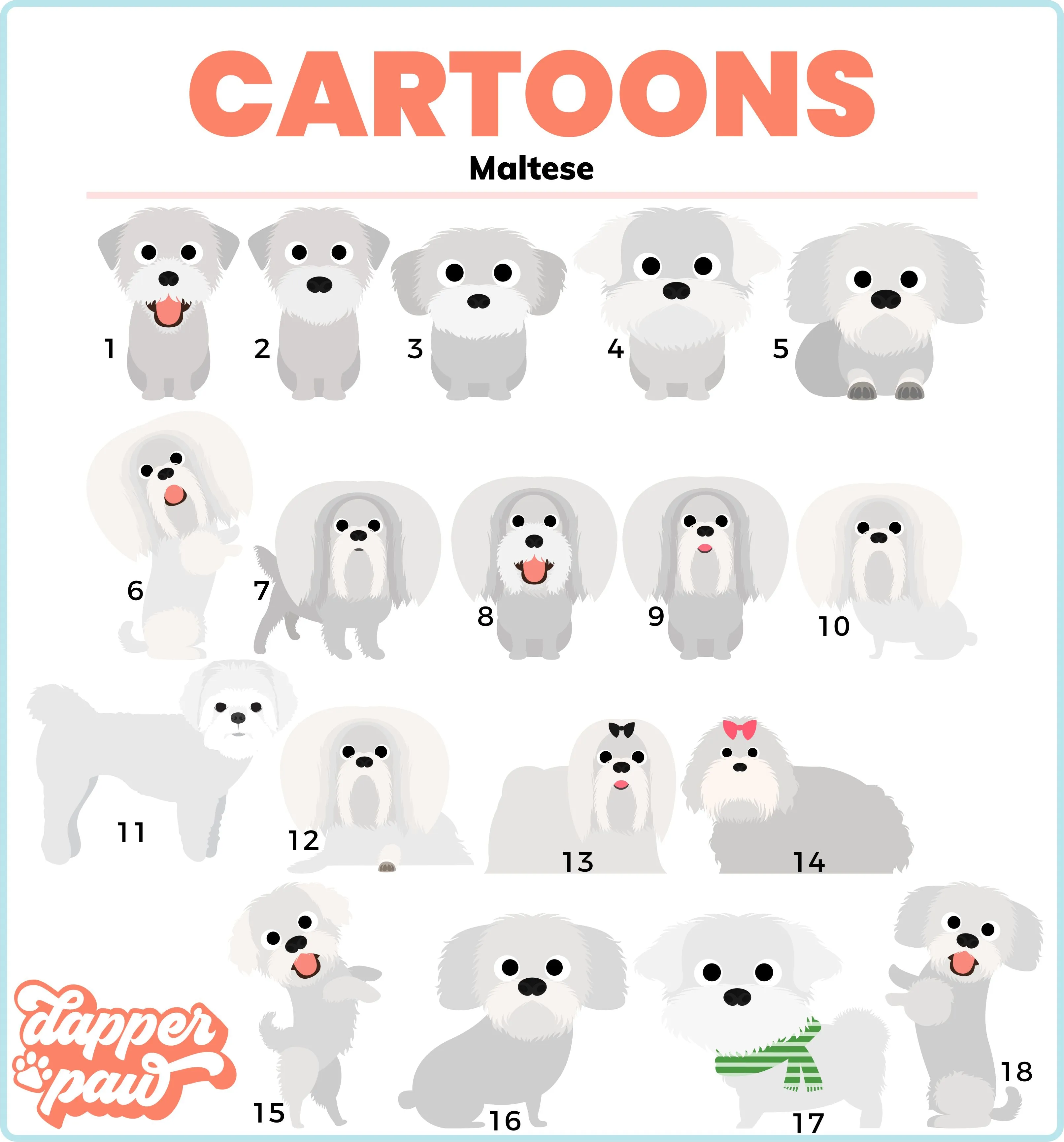 Pup and Me Cartoon Ornament
