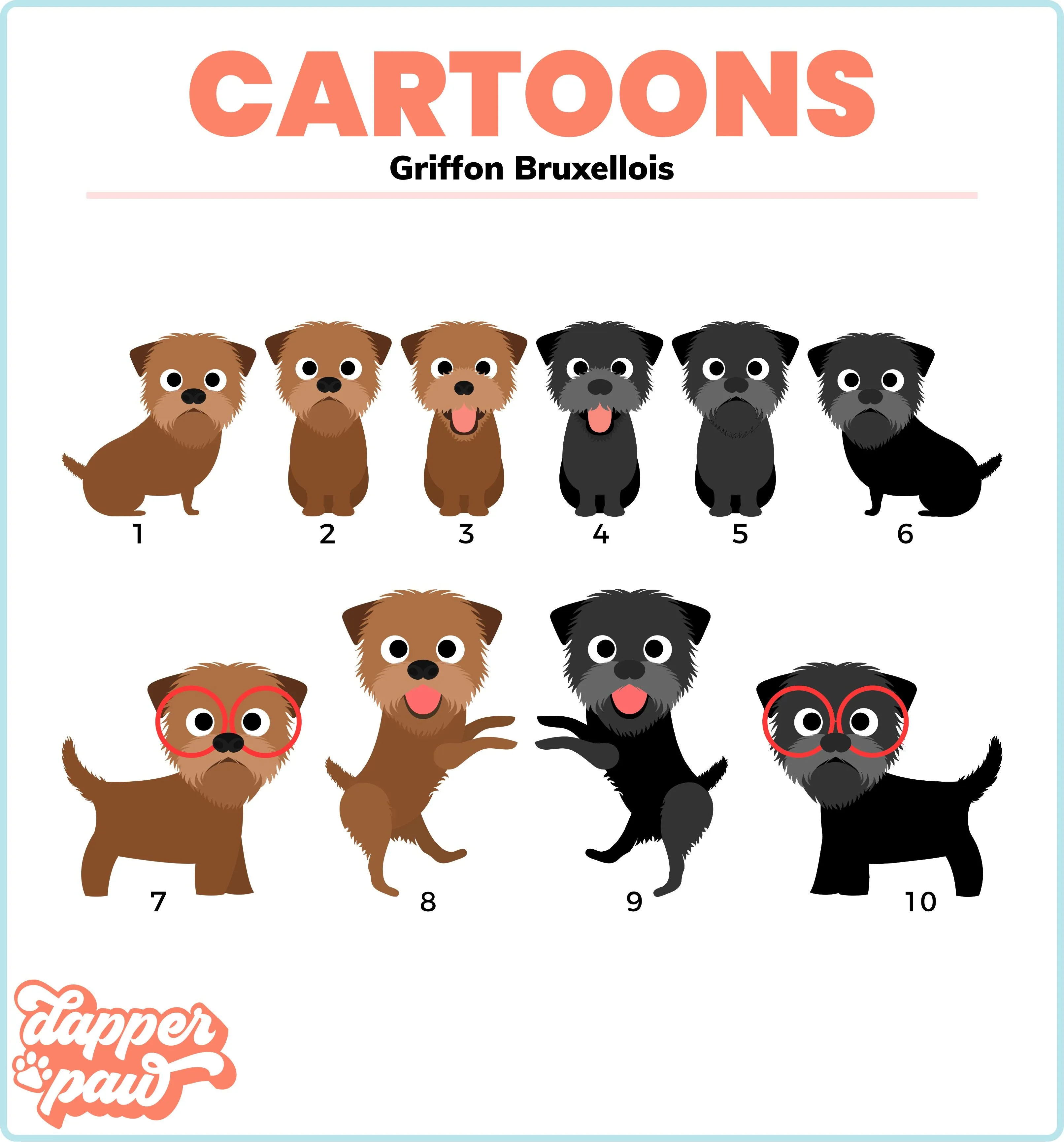 Pup and Me Cartoon Ornament