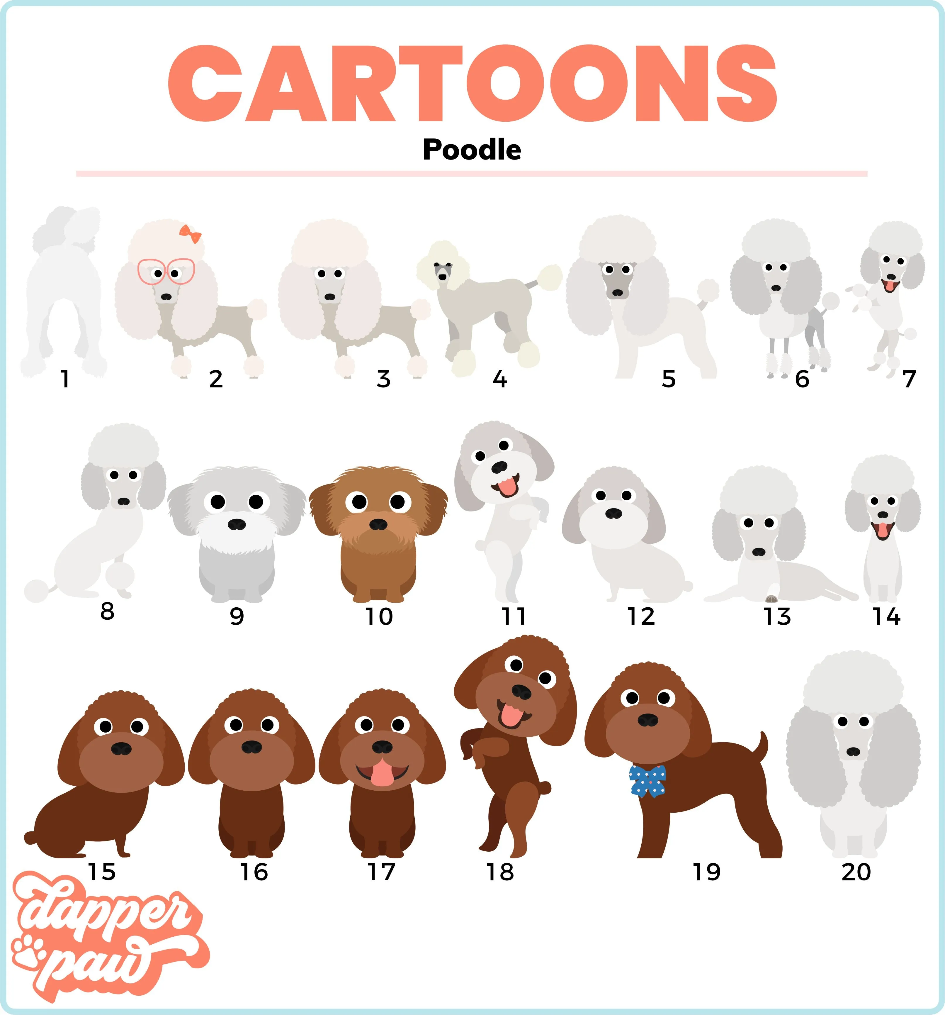 Pup and Me Cartoon Ornament