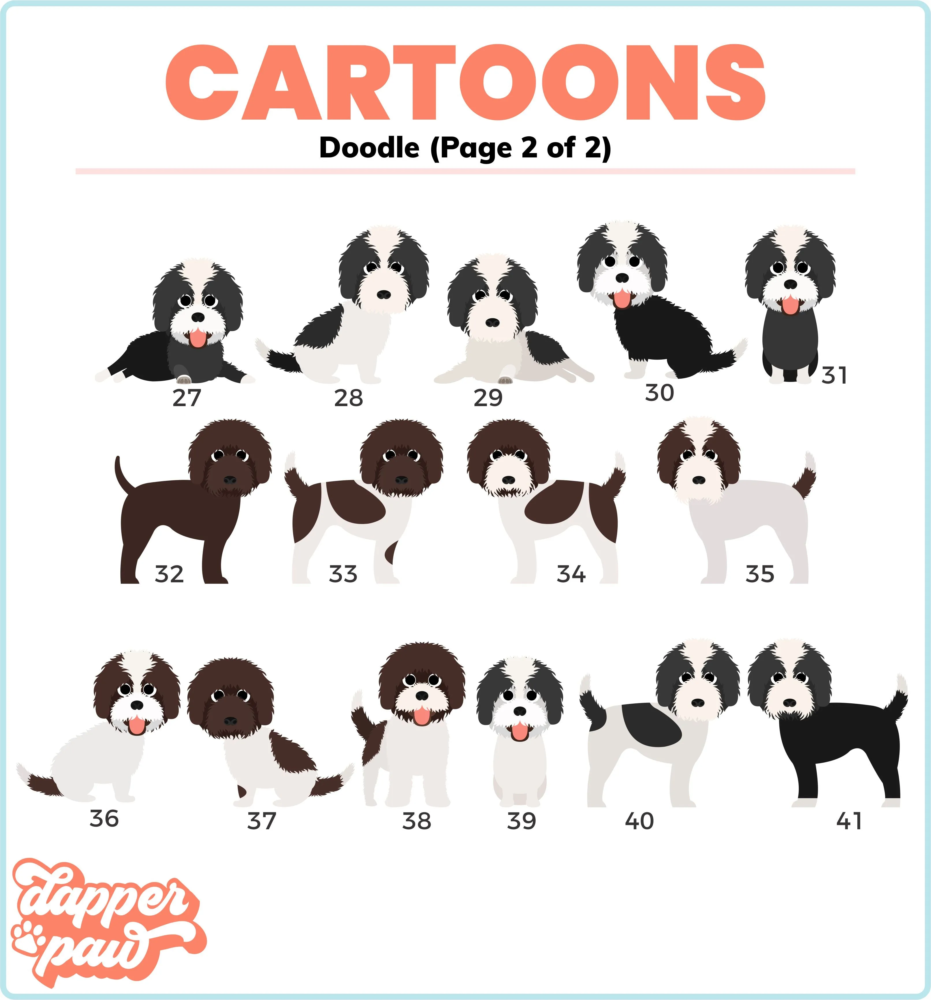Pup and Me Cartoon Ornament