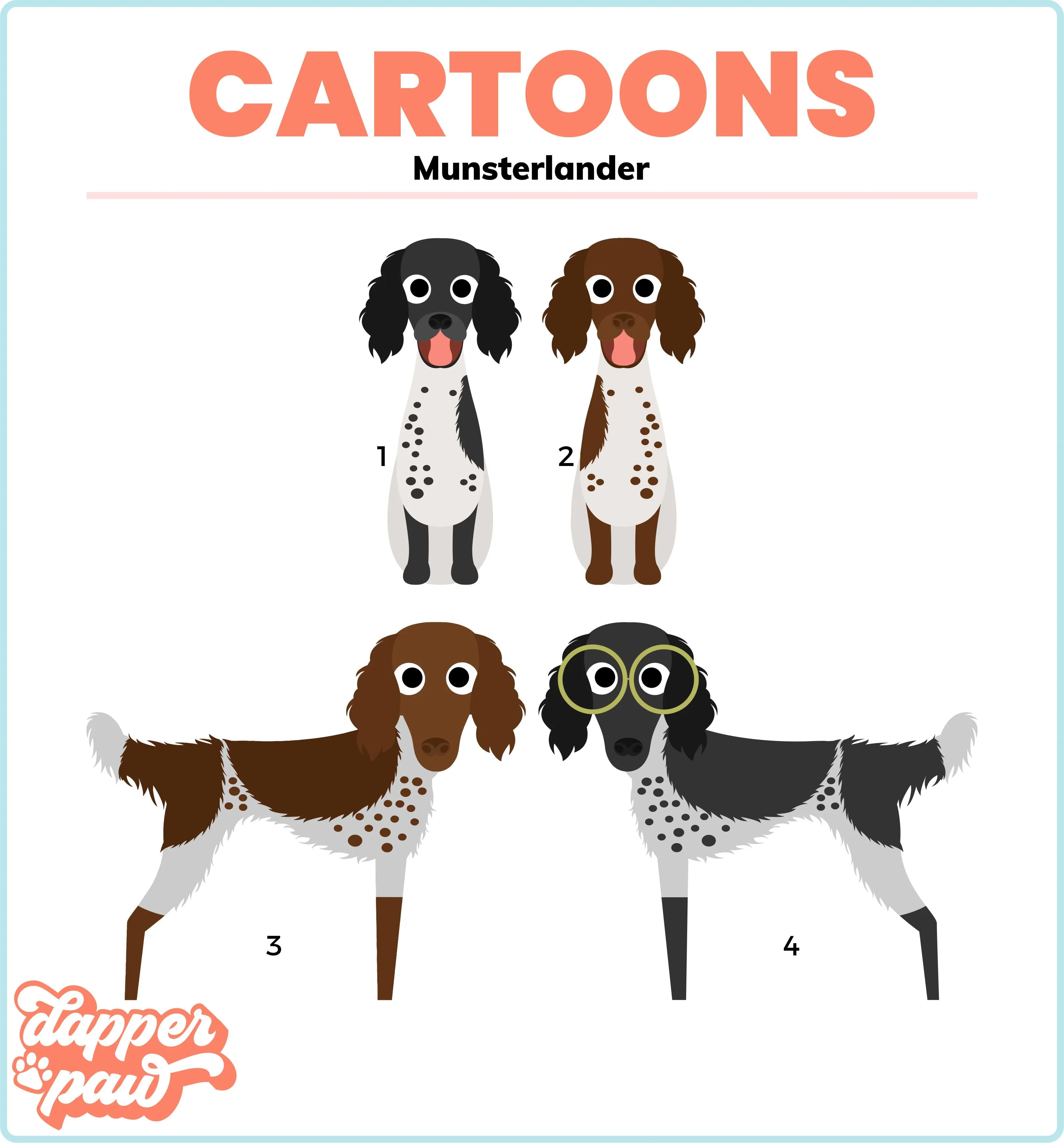 Pup and Me Cartoon Ornament
