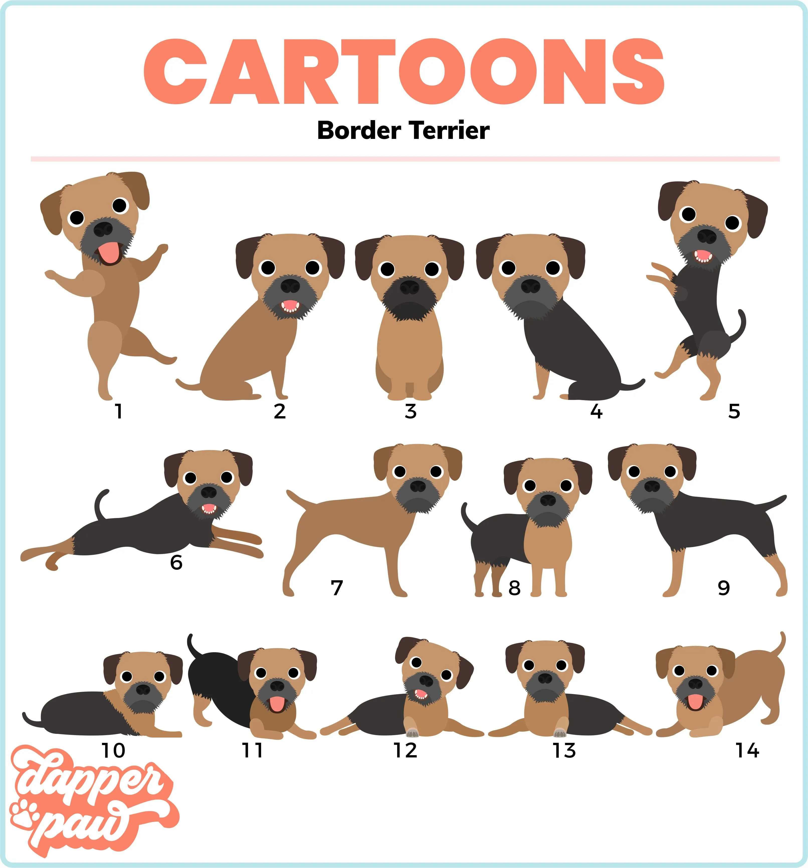 Pup and Me Cartoon Ornament