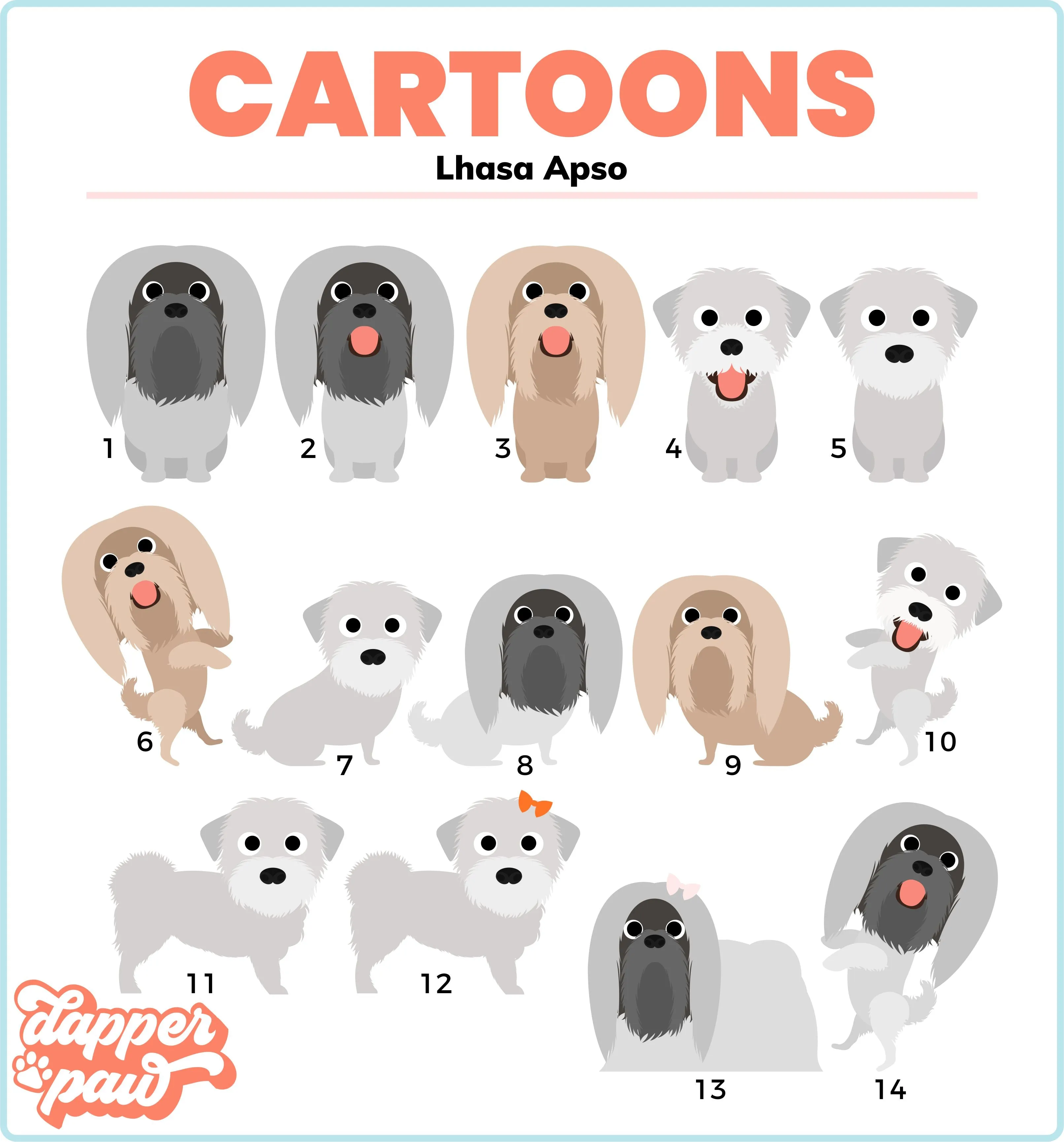 Pup and Me Cartoon Ornament