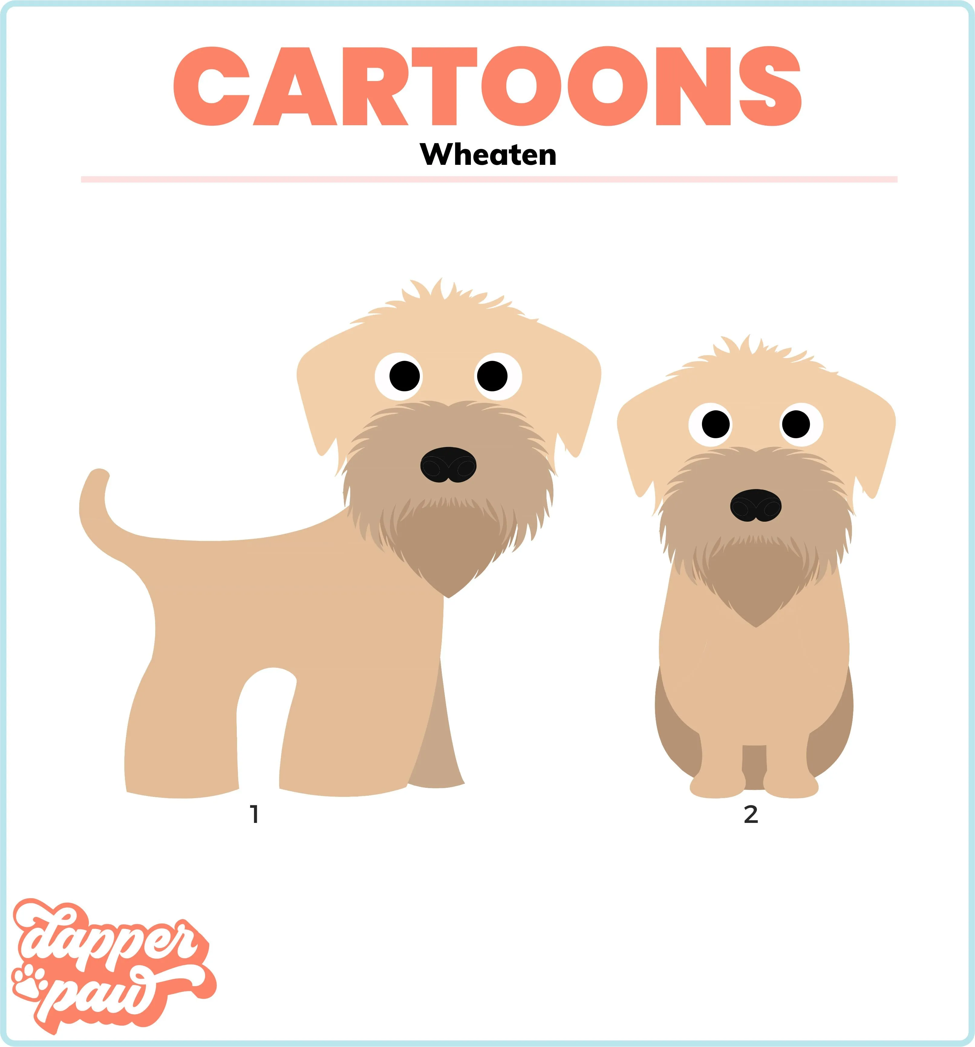 Pup and Me Cartoon Ornament