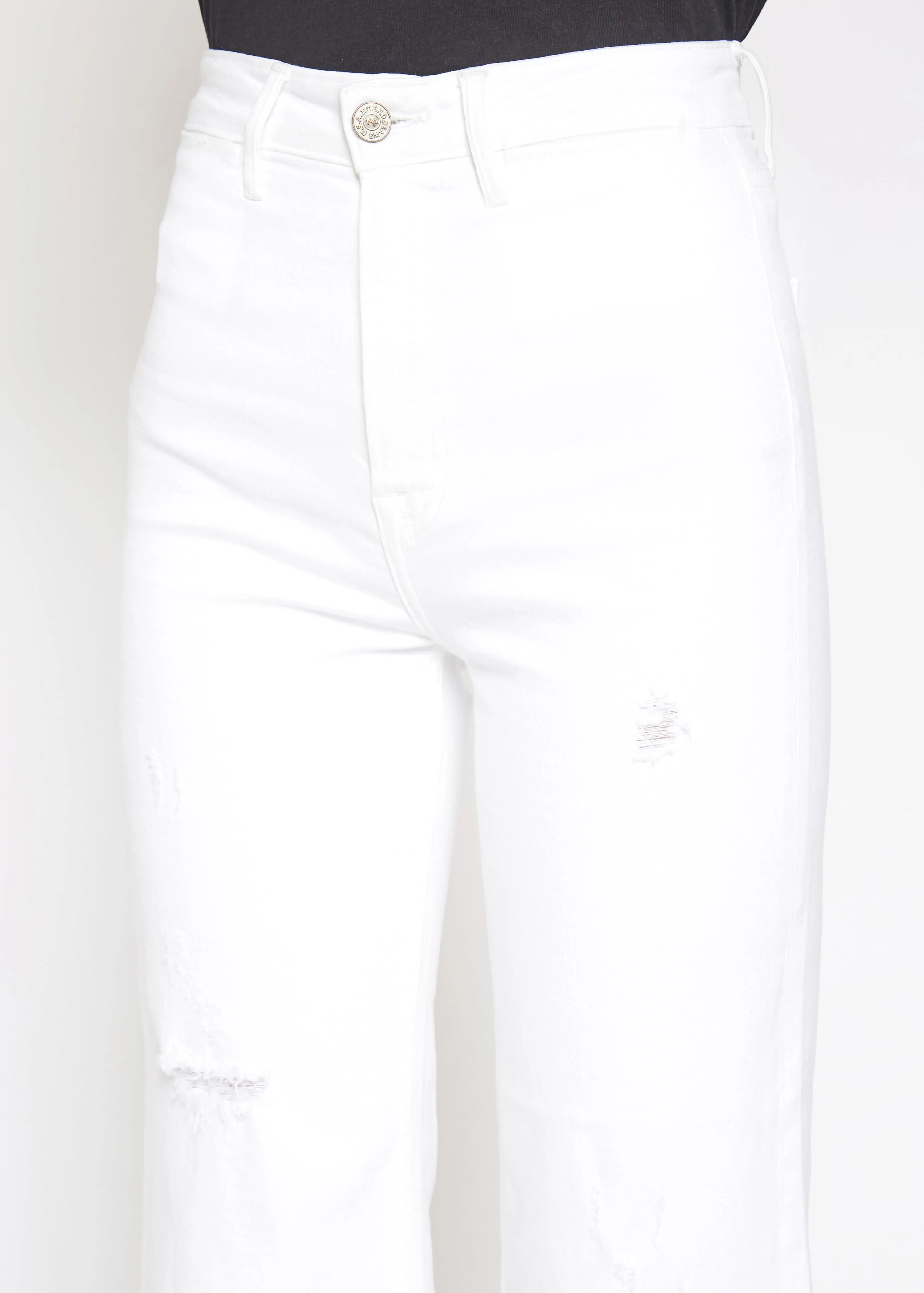 Queen High Rise Crop Wide Leg