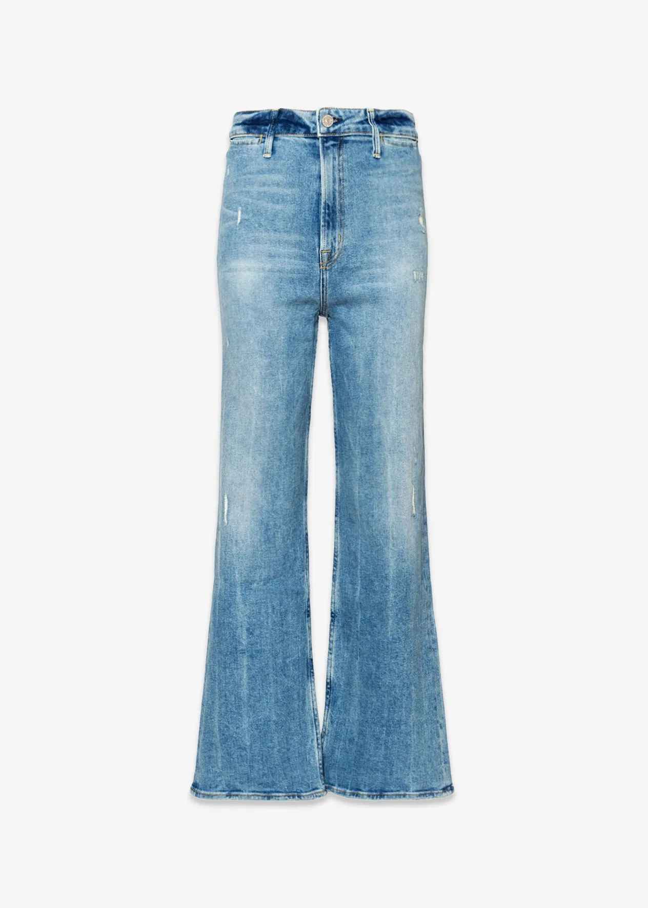 Queen High Rise Crop Wide Leg
