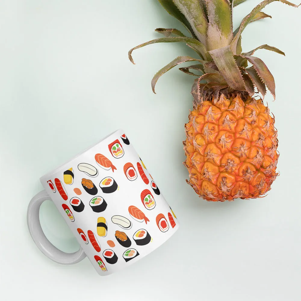 "I Love Sushis" Mug design by Hero.