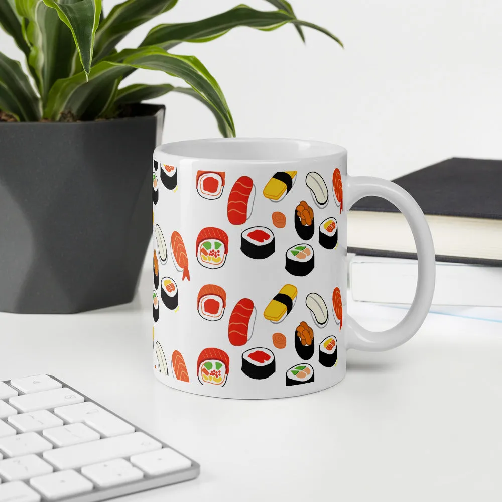 "I Love Sushis" Mug design by Hero.