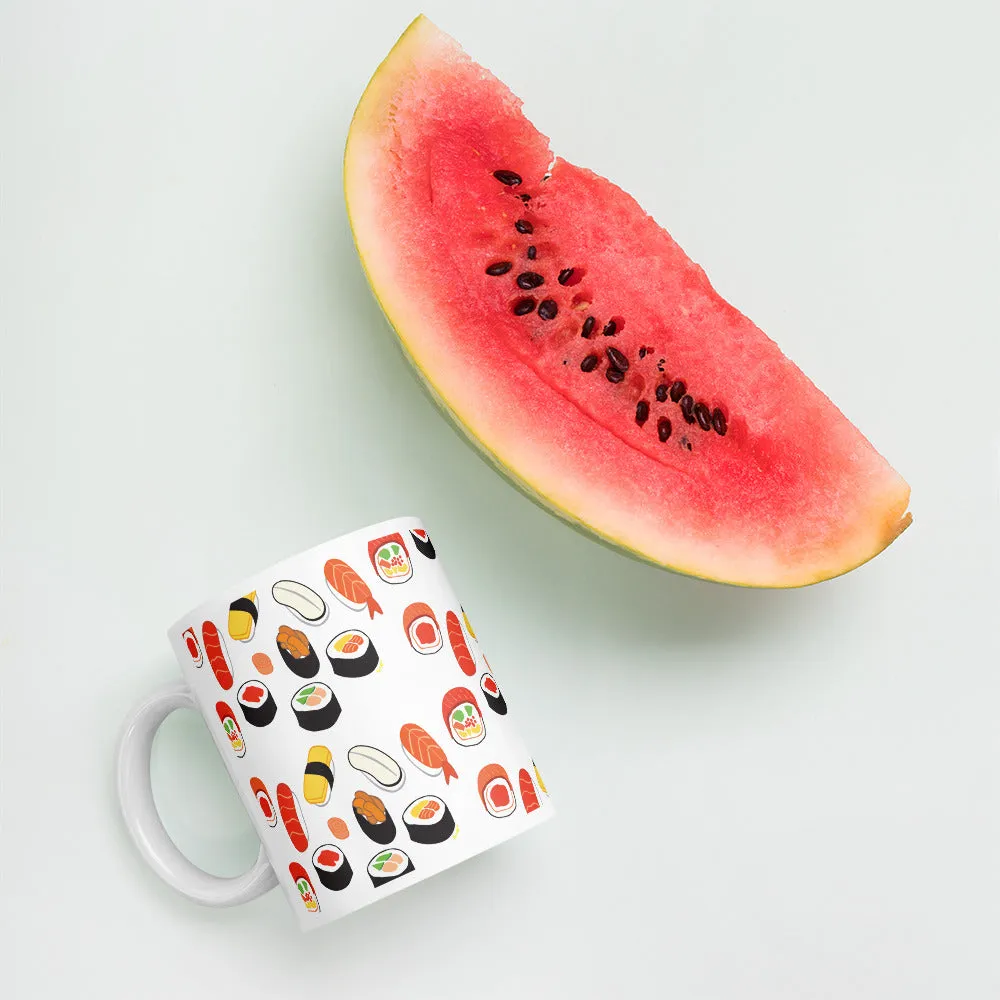 "I Love Sushis" Mug design by Hero.